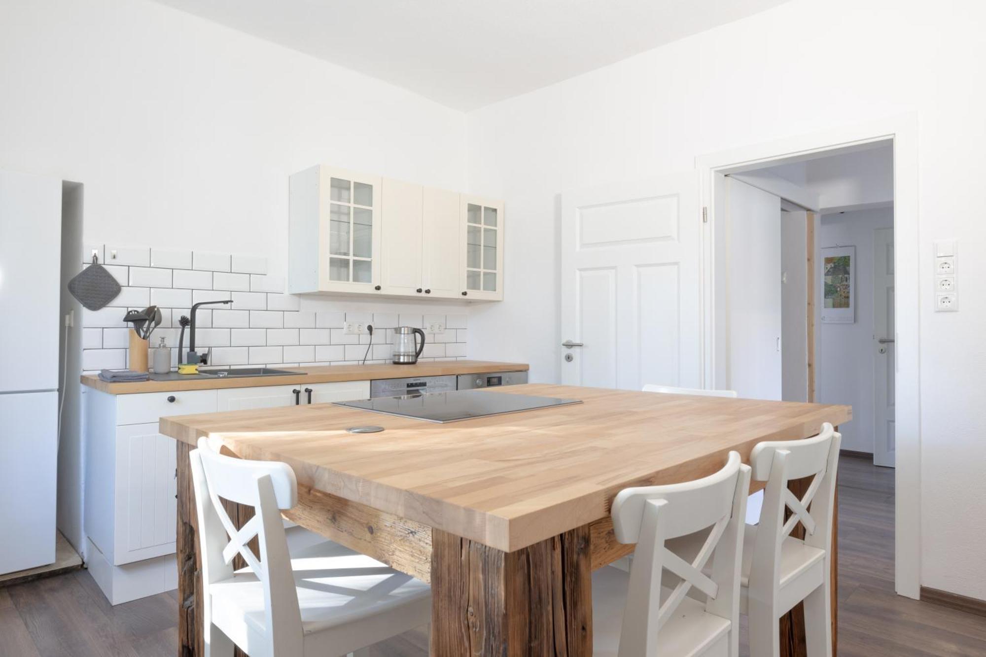 Urige Wohnung Mit Zwei Betten Und Genialer Kueche Mugeln Exteriör bild